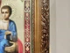 Образ Пресвятої Богородиці Іверська в золотистій багетній рамі 20х24 см. №219 - зображення 4
