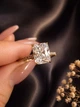 Каблучка Xuping 18k 18,5 р медичне золото - изображение 2