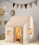 Дитячий ігровий кімнатний намет-будиночок Home 120×100×130 см бежевий для дому та вулиці - зображення 10