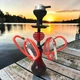 Кальян Hookah Dafna 0151-2 Red Plus высотой 41 см на 2 персоны - изображение 1