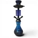 Кальян Hookah Dafna 0151-2 Blue высотой 36 см на 2 персоны - изображение 4