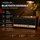 Портативна Bluetooth колонка StockWell III M30 ретро акустика бездротова 16 Вт вбудований акумулятор FM-радіо чорна - зображення 1