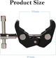 Универсальный зажим Super Clamp (краб) с резьбой 1/4" и 3/8" для фото-, видео- и аудио-аксессуаров - изображение 2
