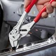 Клещи переставные KNIPEX хромированные 180мм 0-40мм с эргономичными рукоятками (696423) - изображение 6