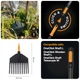 Насадка-граблі для листя малі Fiskars OneClick (1082704) - зображення 2