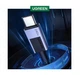 Кабель UGREEN L513 USB-C to USB-C 240W PD Cable 1m Black (45067) - зображення 2