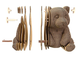 Картонний 3D пазл Panda family, Cartonic, 164 ел. - зображення 6