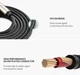 Кабель UGREEN AV128 6.35mm Male to 6.35mm Male Cable 2m Gray (10638) - изображение 3