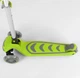 Самокат триколісний 46987 (4) Best Scooter, САЛАТОВИЙ, складне алюмінієве кермо, 4 колеса PU зі світлом, d = 12 см - зображення 3