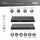 Digitus Переключатель 4x2 HDMI Matrix Switch / Multi-Viewer, 4K/30Hz - изображение 2