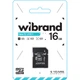 Карта памяти Wibrand microSDHC 16GB Class 10 UHS-I + SD Adapter (WICDHU1/16GB-A) [166583] - изображение 2