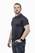 Футболка-поло Tony Montana 1189-16 2XL чёрная - изображение 2