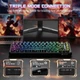 Клавиатура Attack Shark X82 Pro RGB HE Magnetic Switch Wireless Black Contour Line (AS-6972792470696-BCL) [166726] - изображение 6