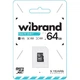 Карта пам'яті Wibrand microSDXC 64GB Class 10 UHS-I A1 V10 (WICDXU1/64GB) [166587] - зображення 2