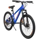 Велосипед SPARK JET (колеса - 24", сталева рама - 12") Cиній - зображення 1