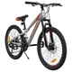 Велосипед SPARK RIDE (колеса - 24", сталева рама - 11") Cірий - зображення 1