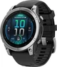 Смарт-годинник Garmin Fenix E 47mm AMOLED Stainless Steel with Black Silicone Band (010-03025-02/00) - зображення 1