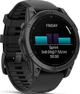 Смарт-годинник Garmin Fenix E 47mm AMOLED Slate Gray Steel with Black Silicone Band (010-03025-03/01/13) - зображення 3