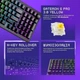 Беспроводная клавиатура Proove Gaming Slicker Pro (Ukraine Layout) white/purple - изображение 6