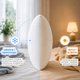 Подушка ортопедическая ARDESTO Белая Sleepwell Warm&Cold Измельченная пена мемори 60х40 см (ART6040SWC) - изображение 4
