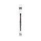 Профессиональная кисточка для макияжа бровей Bogenia Professional Angled Eyebrow Brush 015 BG200 с синтетическим ворсом Темно-коричневый - изображение 2