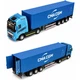 Дитяча інерційна фура Volvo FH16 з контейнером 31 см металева машинка контейнеровоз зі звуком та підсвіткою - зображення 4