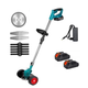 Электрическая газонокосилка, 2 акумулятора 48 в, 2000 мАч Lawn mower AND LY-743 + Колесо - изображение 2
