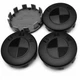 Колпачки заглушки на литые диски BMW бмв черные Total Black36136783536 68 мм 65 мм заглушки - изображение 1