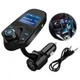 Автомобильный FM-модулятор T10 с Bluetooth, поддержка MP3, microSD, AUX, USB, черный - изображение 1