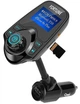 Автомобильный FM-модулятор T10 с Bluetooth, поддержка MP3, microSD, AUX, USB, черный - изображение 6