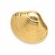 Брошь BROCHE Море Ракушка из стали золотистая BRBF115495 - изображение 3