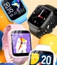 Дитячий смарт годинник Lemfo Y91 з GPS, 4G дзвінками, відеозв’язком, прослуховуванням та кнопкою SOS Рожевий - зображення 4