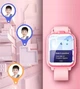 Детские смарт часы Lemfo T13 с GPS / Wi-Fi / LBS геолокацией, видеозвонками, двойной HD камерой, SOS и влагозащитой IP67 Розовый - изображение 3