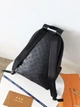 Рюкзак Louis Vuitton Discovery чорний шкіряний Луі Вітон (109) - зображення 12