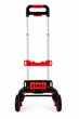 Візок складний Helper HP - 1198 60 кг 43,6×37,6×100 см для вантажу багажу покупок візок платформний транспортний тачка візок двоколісний з телескопічною ручкою та сумкою - зображення 8