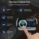 Автомобильный FM-модулятор (трансмиттер) SONRU Bluetooth 5.3 с AUX выходом, двумя способами установки и быстрой зарядкой 48W - изображение 2