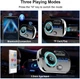 Автомобильный FM-модулятор (трансмиттер) SONRU Bluetooth 5.3 с AUX выходом, двумя способами установки и быстрой зарядкой 48W - изображение 3