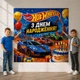 Бумажный плакат "Хот Уилс. Hot Wheels" 100х100 см - изображение 2