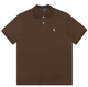 Мужская футболка поло Ralph Lauren Classic Fit Mesh Polo Shirt коричневая, размер M (RL13002.3M) - изображение 4