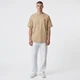 Мужская футболка AMI Paris Ami De Coeur Classic Fit T-Shirt бежевая, размер L (AP12001.5L) - изображение 2
