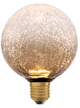 Светодиодная лампа OSRAM DECOR LED FLAT LAMP CRACKED GLASS ROUND BROWN 3.5W 300Lm 2700K E27 (4099854608445) - изображение 3