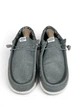 Мокасини Hey Dude Wally Stretch Canvas Light Grey (40700-007), Сірий Розмір 46 (US M13) 30.5 см - изображение 5