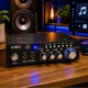 Усилитель звука Bluetooth 2-канальный 2x30Вт, портативный стереоусилитель для колонок с FM-радио, USB, SD, RCA, караоке, эквалайзером, аудиоусилитель сигнала для дома и авто, питание 12V/220V Черный AK-688-BT - изображение 1