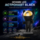 Ночник LED Астронавт Black лазерный проектор звездного неба Космонавт с пультом таймером 8 режимами - изображение 6