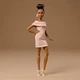 Кукла Барби Брюнетка Базовая Модель 08 Barbie Signature Basics Model 08 with Brunette Hair Mattel JJX27 - изображение 2