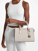 Сумка Michael Kors Sheila Medium Satchel 35S3G6HS2B LT CRM MULTI молочна - зображення 3