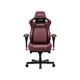 Кресло геймерское Anda Seat Kaiser 4 V2 Size XL Maroon PVC поясничная поддержка 5D-подлокотники магнитная подушка для шеи наклон 165° до 180 кг - изображение 2