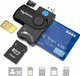 Зчитувач карт пам'яті CR310 USB СМАРТ-КАРТА SIM MICRO SD - зображення 1