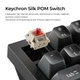 Клавіатура бездротова Keychron Q1 Ultra Keychron Red Switch Black RGB (Q1U-M1-UA) - зображення 9