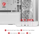 Корпус для ПК MSI MAG PANO M100R PZ / ARGB / Белый (102021578) - изображение 7